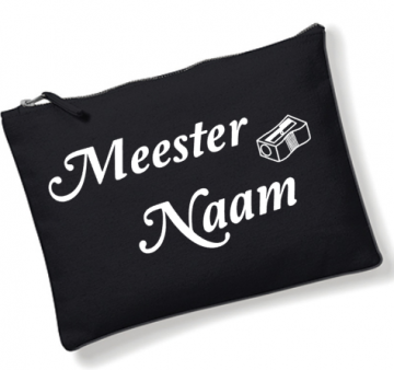 Etui meester zwart