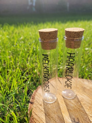 Haarlok melktandje set2