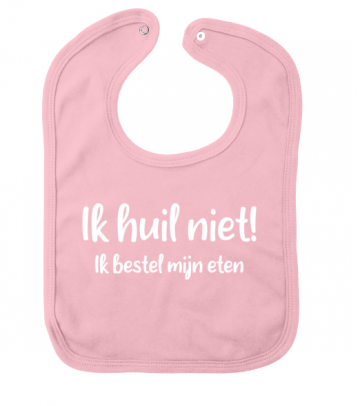 Slabber roze eten bestellen