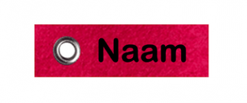 Sleutelhanger vilt naam