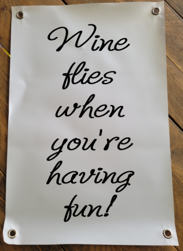 Tuinposter wineflies